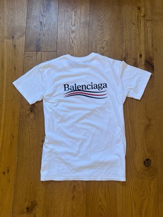 Maglietta Balenciaga bianca