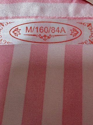 Pijama Victoria's Secret Rayas Rosas
