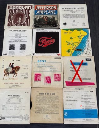 Lote 20 discos vinilo Mini