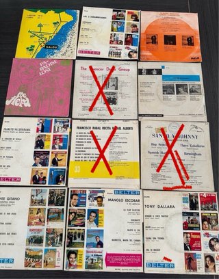 Lote 20 discos vinilo Mini
