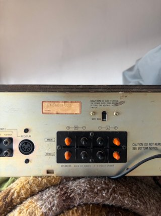 Amplificador Technics SU-7100 Prata