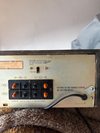 Amplificador Technics SU-7100 Prata