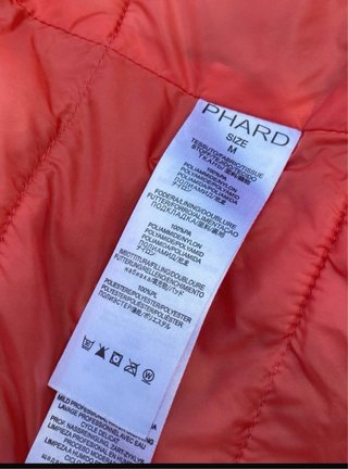 Chaleco PHARD Coral Corto