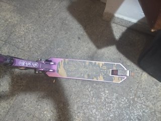Patinete infantil morado