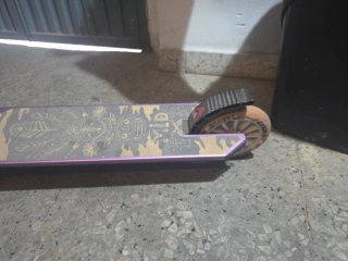 Patinete infantil morado