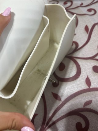 Borsa a tracolla bianca