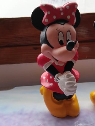 Figuras Minnie, Mickey y Donald