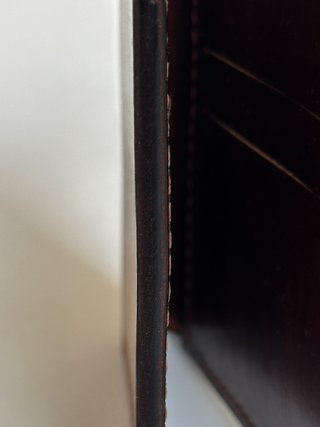 Cartera de cuero artesanal hecha a mano