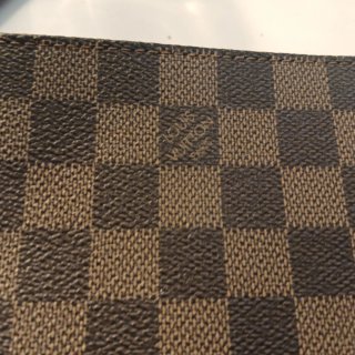 Louis Vuitton porta trucco marrone
