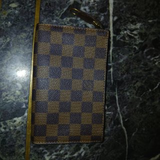 Louis Vuitton porta trucco marrone