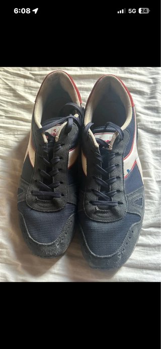 Scarpe Diadora Uomo Blu e Rosse