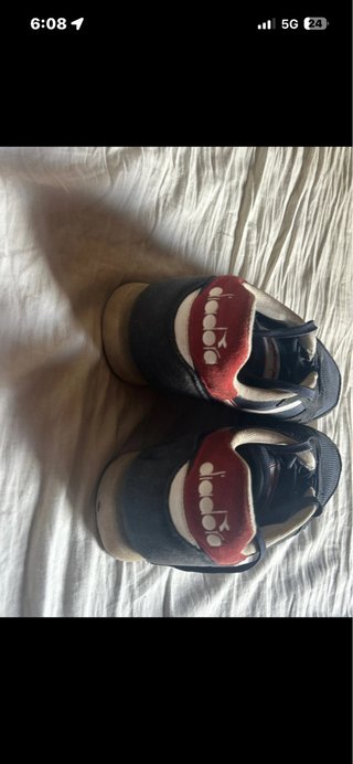 Scarpe Diadora Uomo Blu e Rosse