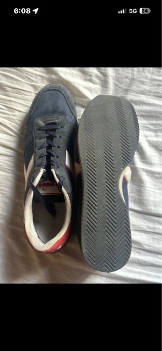 Scarpe Diadora Uomo Blu e Rosse