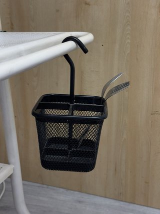 Organizador de cubiertos con gancho