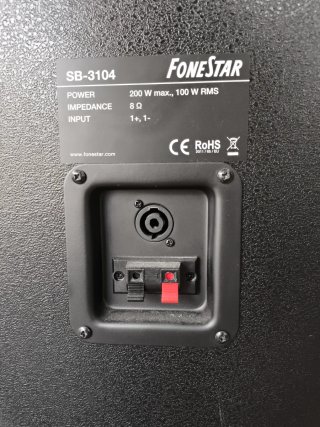 Pareja Altavoces Pasivos Fonestar Negros