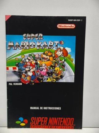 Super Mario Kart SNES Manual (Español)