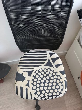 Silla de escritorio con respaldo de malla