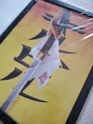 Póster Kill Bill 30x40 con marco