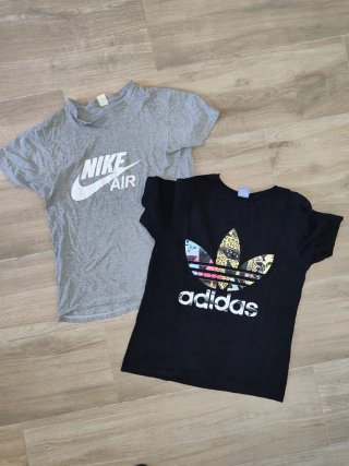Lote Camisetas Talla S/M Adidas, Gap, Nike