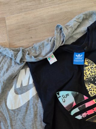 Lote Camisetas Talla S/M Adidas, Gap, Nike