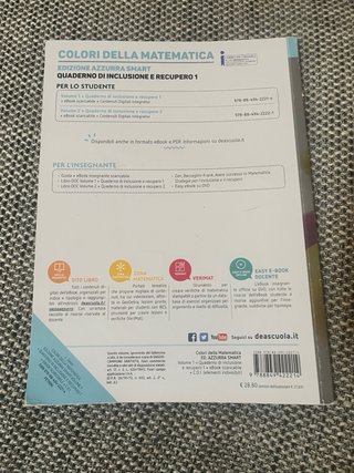 Colori della Matematica ed. azzurra smart volume 1