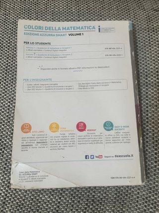 Colori della Matematica ed. azzurra smart volume 1