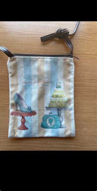 Bolso de mano con estampado