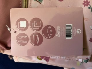 Mochila Infantil b'log Fadas Rosa Nova c/Etiqueta