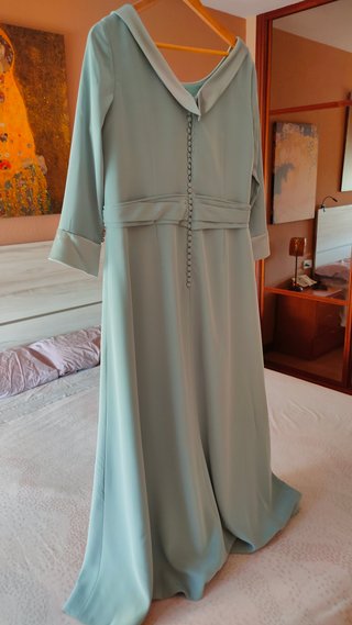 Vestido de madrina verde