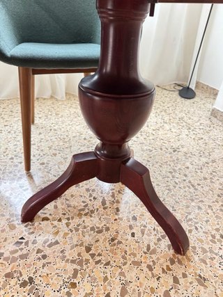 Mesa comedor extensible madera