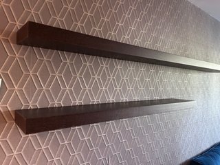 Mueble TV y 2 Estanterías Wengué