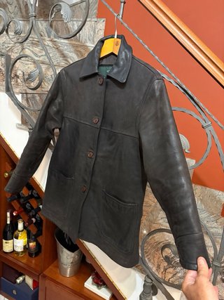 Giacca in vera pelle vintage di qualità