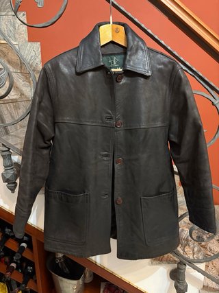 Giacca in vera pelle vintage di qualità