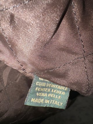 Giacca in vera pelle vintage di qualità