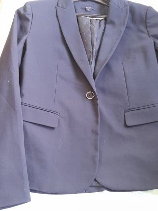 Chaqueta americana Kiabi azul marino