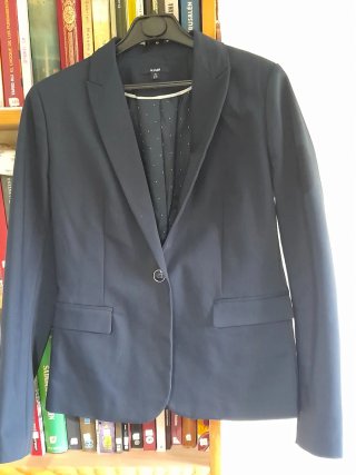 Chaqueta americana Kiabi azul marino