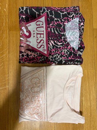 2 T-shirt Guess 16 anni