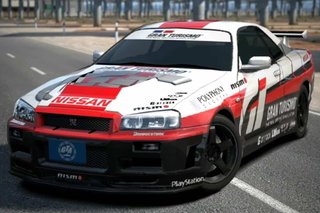 Gran Turismo Nissan Skyline GT-R (BNR34) 2002 1/64