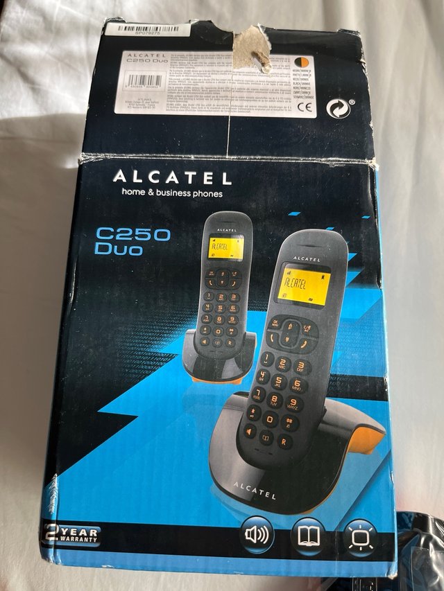 Teléfono Alcatel C250 Duo