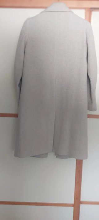 Abrigo beige mujer