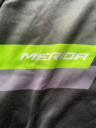 Chaqueta Merida Ciclismo Pixel Verde Negra