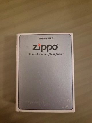 Mechero Zippo Antique Silver Plate Chesterfield