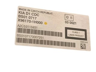 Sistema audio / radio cd KIA CEED (ED)