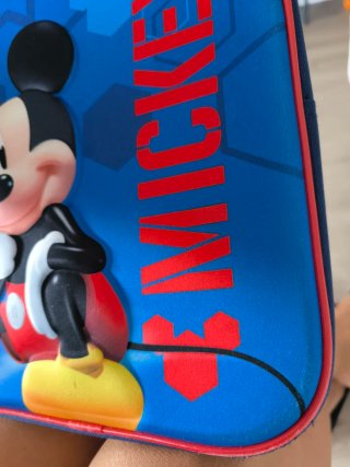 Mochila Escolar Mickey Mouse Azul