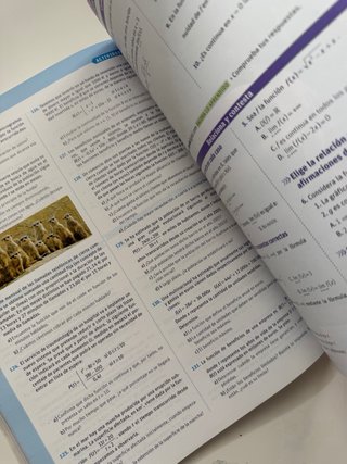 Libro matemáticas sociales segundo bachillerato SM