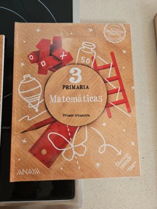 Libro de matemáticas de tercero de primaria