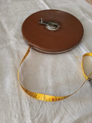 Cinta métrica BMI 50m Estuche Piel
