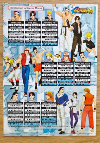 Art Set Neo Geo King of Fighters 98