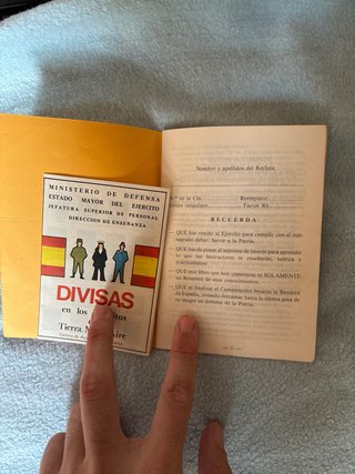 Lote 2 Libri Militari Antichi Esercito Spagnolo