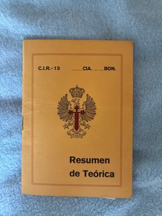 Lote 2 Libri Militari Antichi Esercito Spagnolo